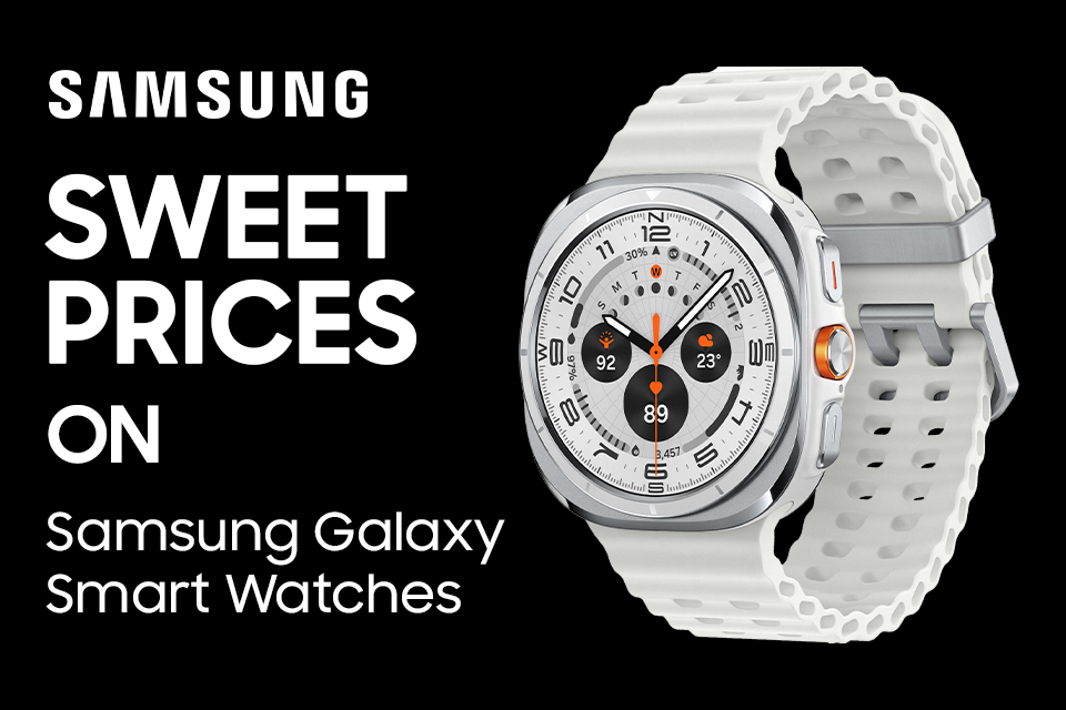 Sweet Prices on Samsung Galaxy Smart Watches